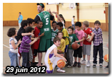 Pot de fin de saison de basketball, 29 juin 2012